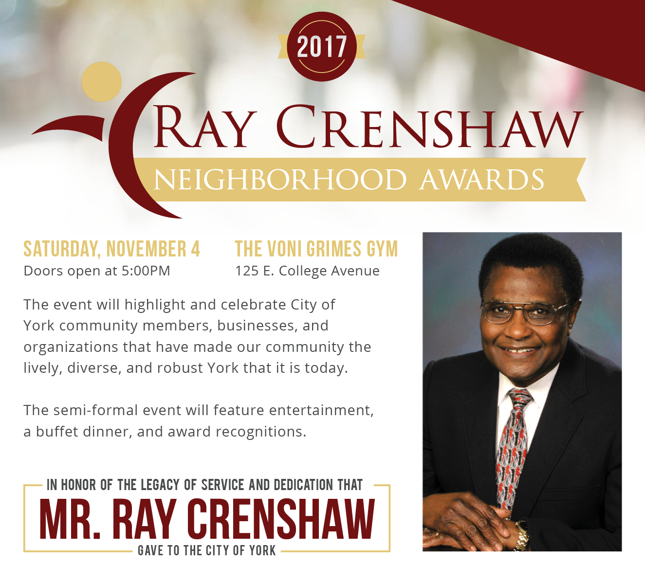 Ray Crenshaw Neighborhood Awards