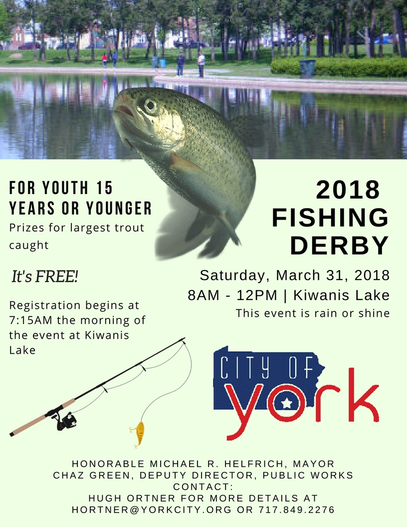 Annual Fishing Derby City of York, Pennsylvania