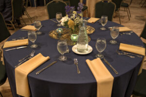 3 table blue